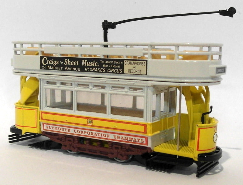 Corgi 1/76 Scale Diecast 97269 - Double Deck Tram - Plymouth