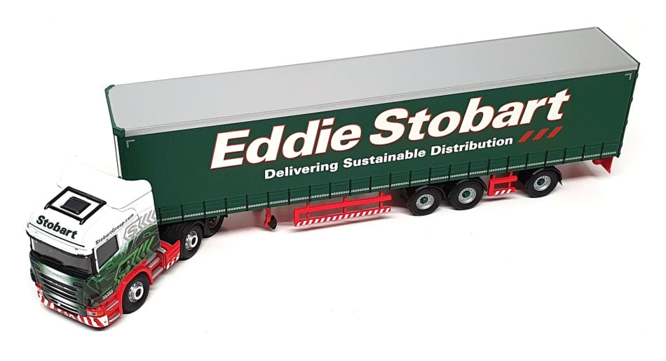 Corgi 1/50 Scale CC13747 - Scania R (Face Lift) Super Cutainside Trailer Stobart