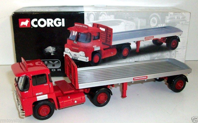 CORGI 1/50 - 29201 GUY WARRIOR PLATFORM TRAILER - BRS