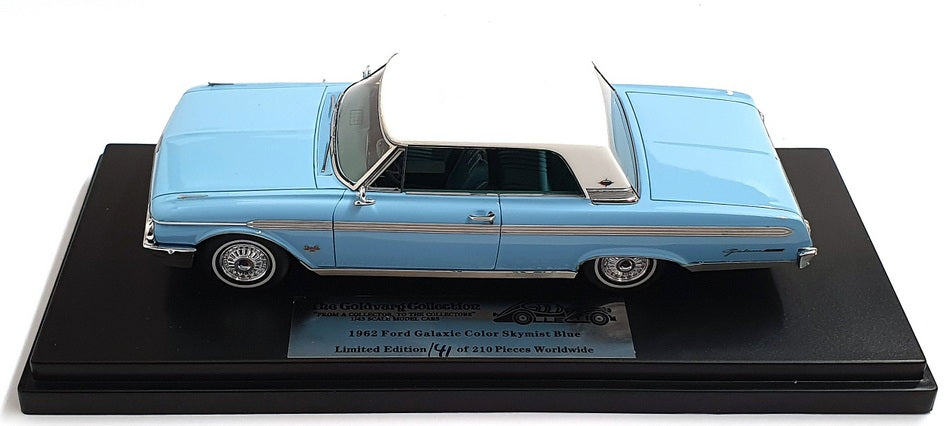 Goldvarg 1/43 Scale GC-030A - 1962 Ford Galaxie - Skymist Blue