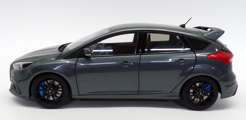 Autoart 1/18 Scale Model Car 72954 - 2016 Ford Focus RS - Stealth Grey