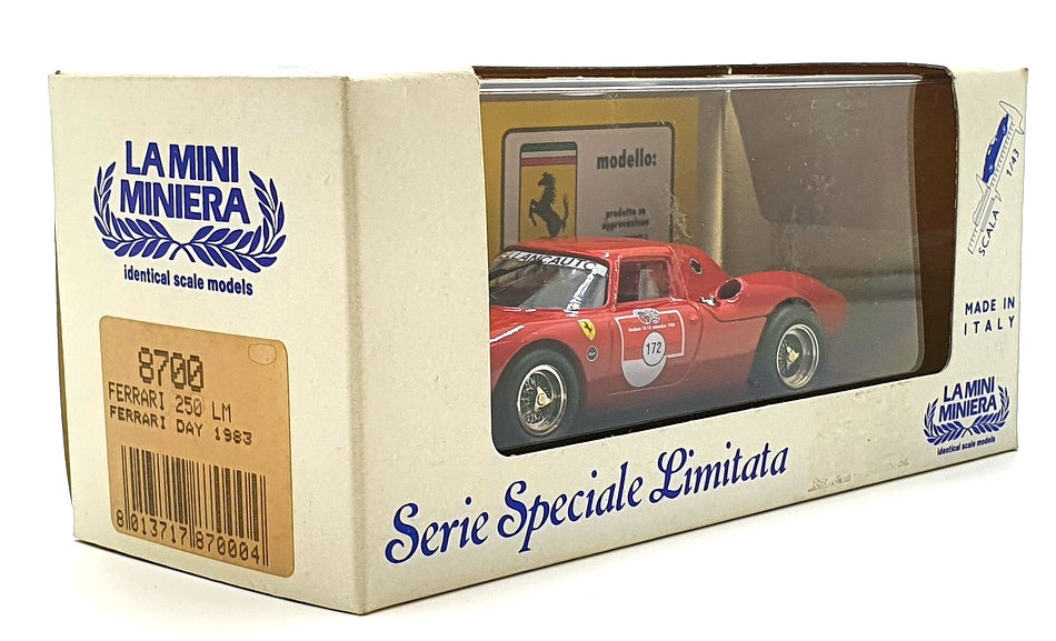 La Mini Miniera 1/43 Scale 8700 - Ferrari 250 LM - Ferrari Day 1983