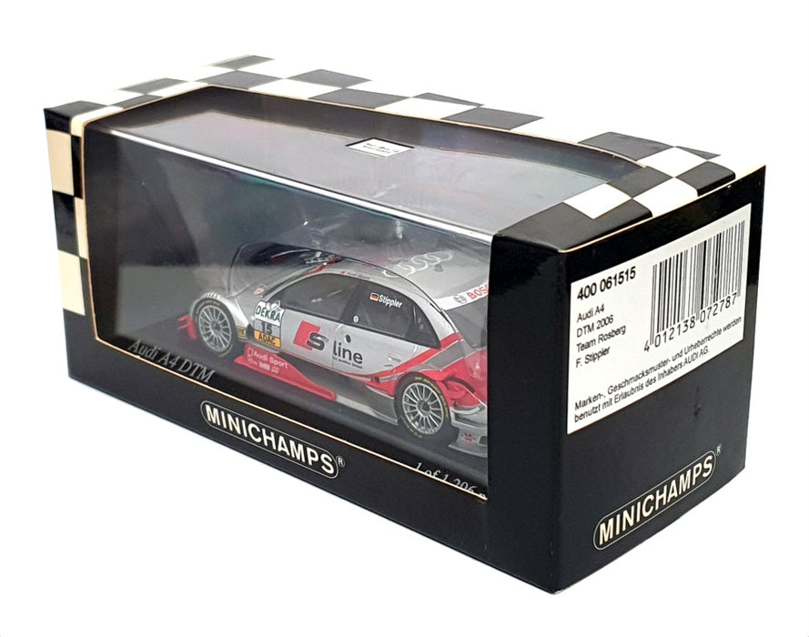 Minichamps 1/43 Scale 400 061515 - Audi A4 DTM 2006 - #5 F. Stippler