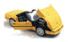 Franklin Mint 1/24 Scale B11RD27 - 1986 Chevrolet Corvette Convertible - Yellow