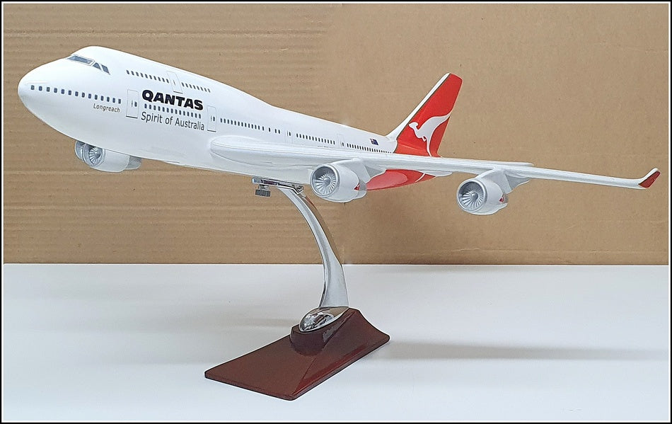 Unbranded Appx 43cm Wingspan UQA03 - Boeing 747 Aircraft - Quantas