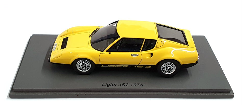 Spark 1/43 Scale Resin S0558 - 1975 Ligier JS02 Yellow