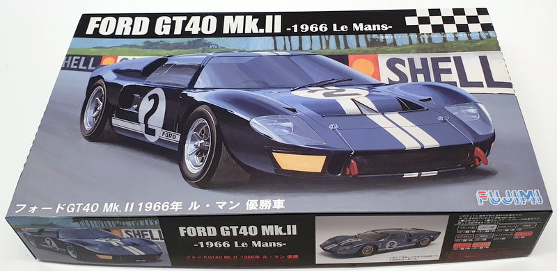 Fujimi 1/24 Scale Model Kit 126036 - 1966 Ford GT40 Mk.II Le Mans