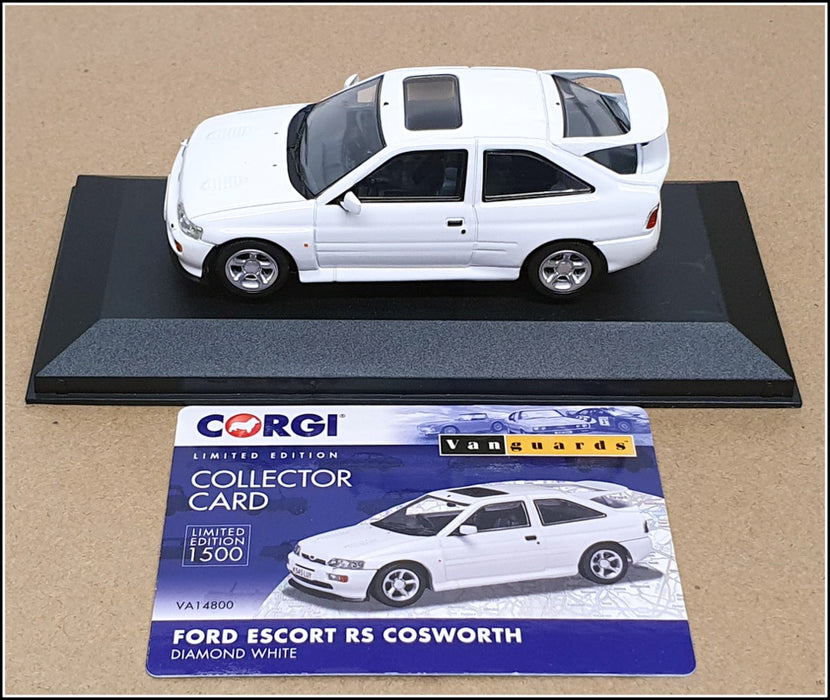 Vanguards 1/43 Scale VA14800 - Ford Escort RS Cosworth - Diamond White