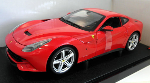 Hot Wheels 1/18 scale diecast BCJ72 - Ferrari F12 Berlinetta - Rosso red