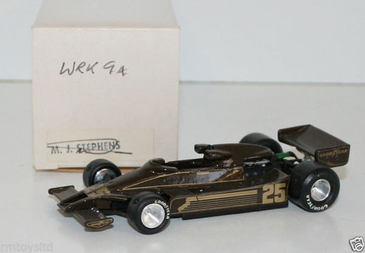 WESTERN MODELS SIGNED 1st VERSION - 1/43 SCALE - WRK9A - 1978 LOTUS 78 - REBAQUE