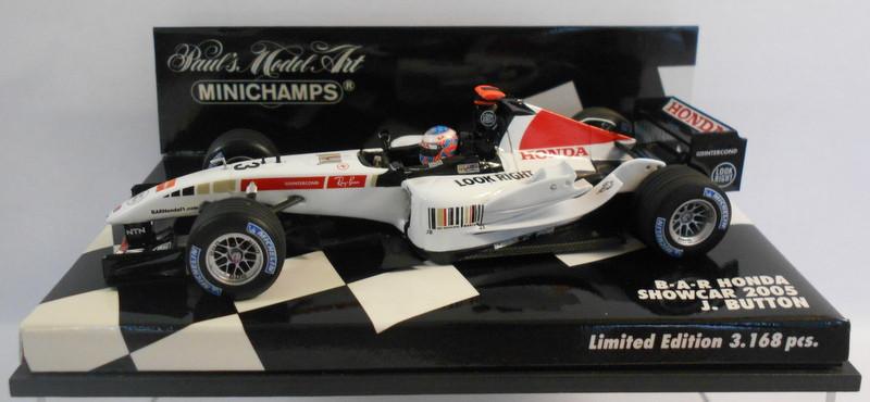 Minichamps F1 1/43 Scale - 400 050073 BAR HONDA J.BUTTON SHOW CAR