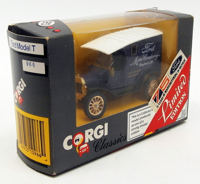 Corgi Appx 9cm Diecast 966 - Ford Model T Trafford Park Manchester