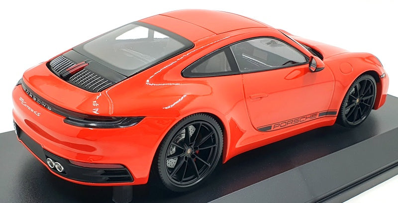 Minichamps 1/18 Scale Diecast 155 067327 - Porsche 911 Carrera 4S 2019 - Orange