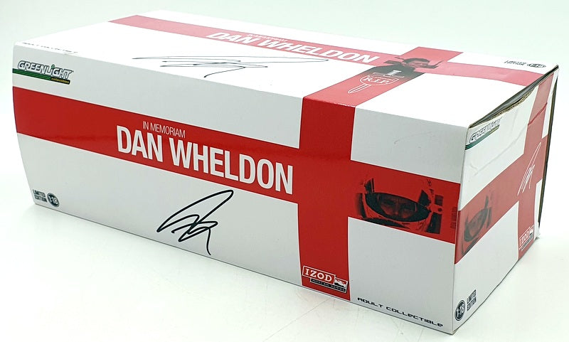 Greenlight 1/18 Scale diecast - 10908 Dan Wheldon Memoriam IZOD Indycar