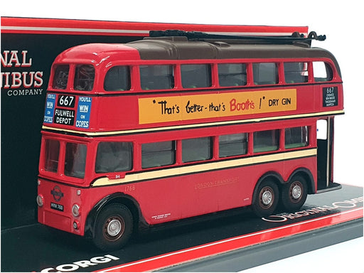 Corgi 1/76 Scale Diecast 43701 - Q1 Trolleybus - London Trans. R667