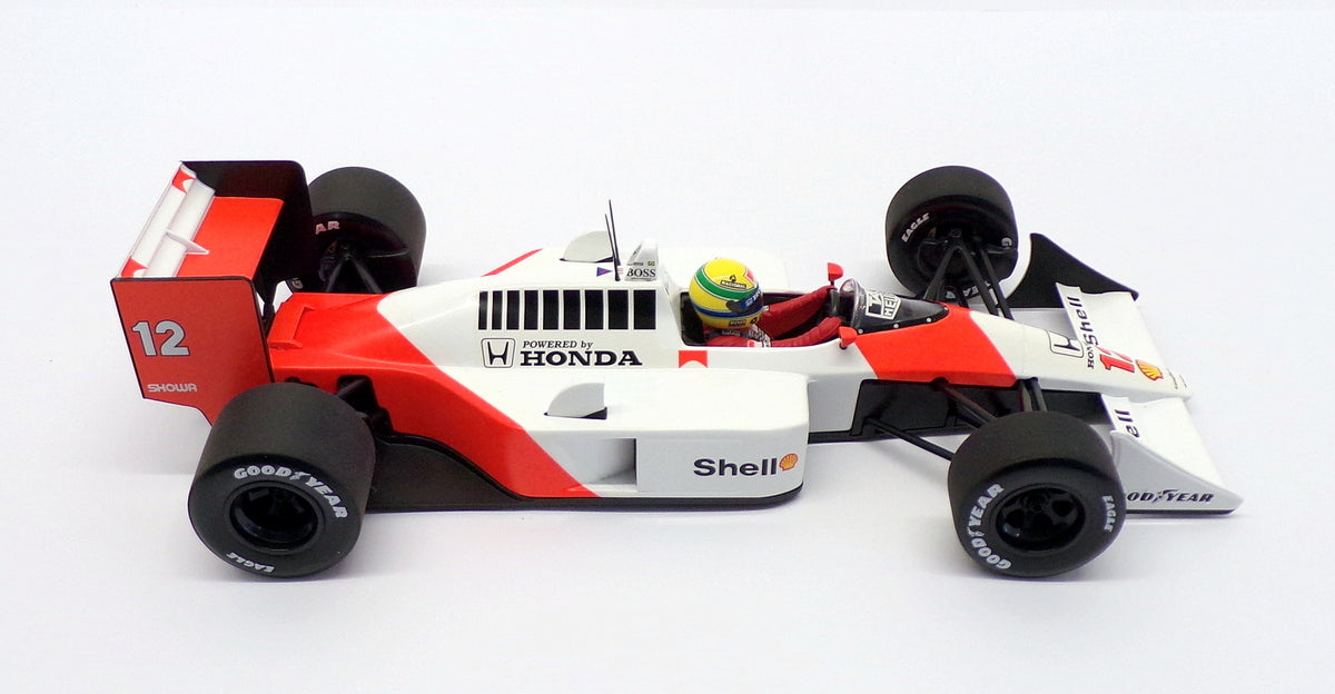 Minichamps 1/18 Scale 540 881812 - F1 A. Senna McLaren Honda MP4/4 1988 #12