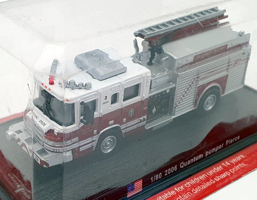 Altaya 1/80 Scale Fire Engine IR08010 - 2006 Quantum Pumper Pierce - Red