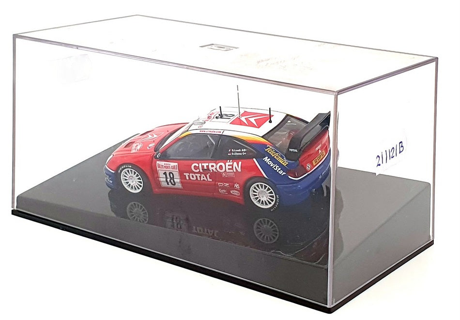 Autoart 1/43 Scale 211121B - Citroen Xsara Rally Car - #18 Loeb