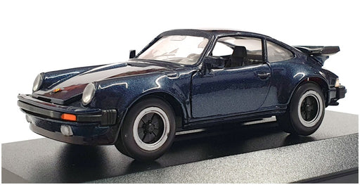 NZG 1/43 Scale Diecast 9822A - Porsche Turbo - Met Blue