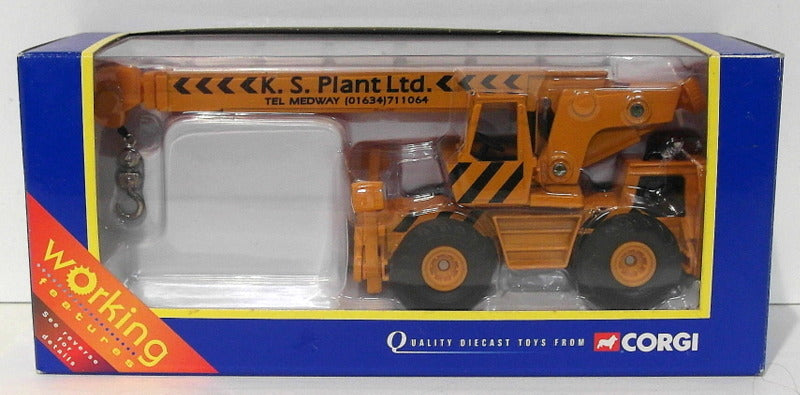 Corgi Diecast Appx 25cm Long 66402  - Mobile Crane K.S. Plant Ltd.