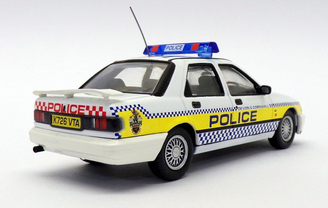 Vanguards 1/43 Scale VA10001 - Ford Sierra Sapphire - Devon & Cornwall Police