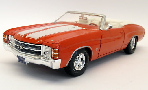 Maisto 1/18 Scale Diecast - UB84 Chevrolet Chevelle SS Convertible Orange