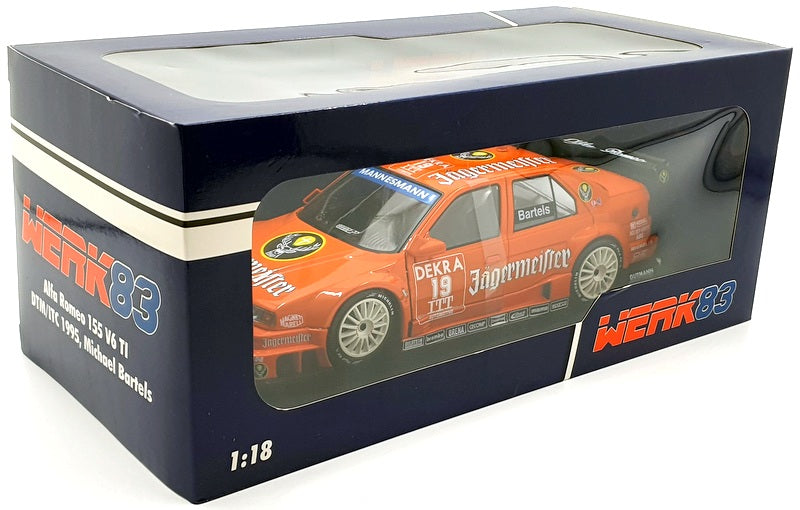 Werk83 1/18 Scale Diecast W1801002 - Alfa Romeo 155 DTM #19 M.Bartels