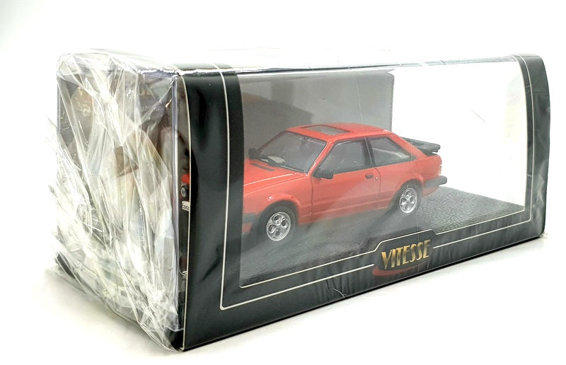 Vitesse 1/43 Scale T9-43091 - 1983 Ford Escort Mk.3 XR3i - Sunburst Red