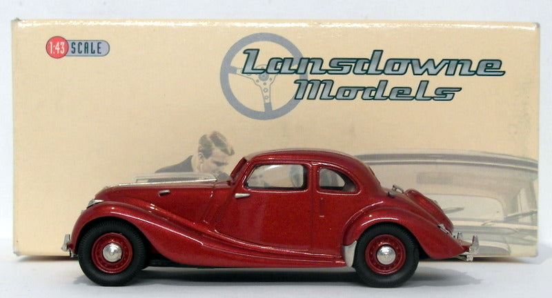 Lansdowne Models 1/43 Scale LDM31 - Bristol Type 400 - Metallic Deep Red