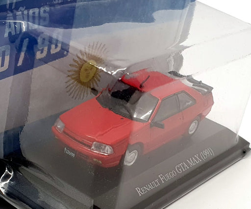 Altaya 1/43 Scale FFR2 - 1991 Renault Fuego GTA Max  - Red