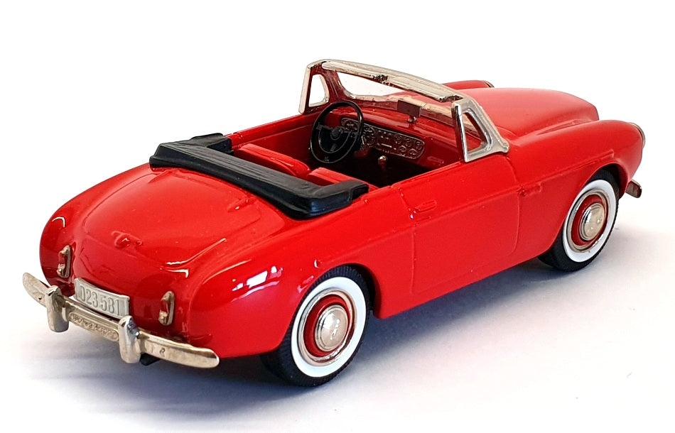 Rob Eddie 1/43 Scale RE13 - 1956 Volvo P1900 Sport - Red 1 Of 400