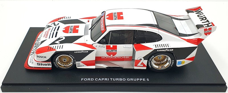 Werk83 1/18 Scale Diecast W1804001 - Ford Capri Turbo Zakspeed GR.5 #2 Ludwig