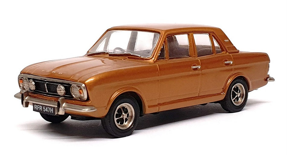 Pathfinder Minicar 43 1/43 Scale PM01G - Ford Cortina Mk2 - Gold