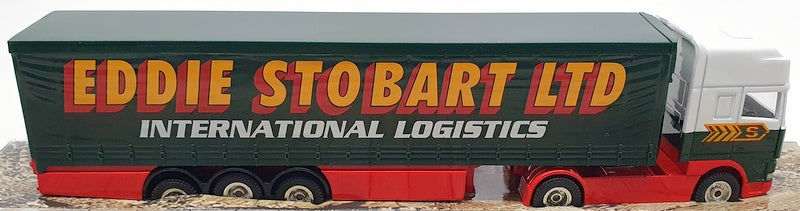 Corgi 1/64 Scale Model Truck TY87010 - DAF 95 Cab & Curtainside Eddie Stobart