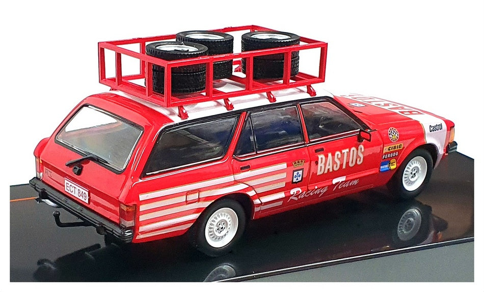 Ixo 1/43 Scale RAC327X - 1978 Ford Granada Turnier Rally Assistance - Red