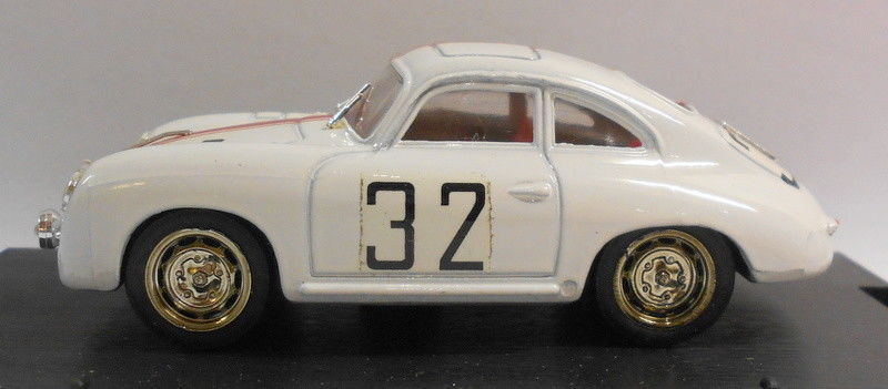 Brumm 1/43 Scale Metal Model - S018 PORSCHE 356 COUPE 1952 WHITE