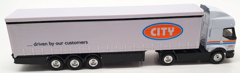 Corgi 1/64 Scale TY86903 - Renault Premium Curtainsider City