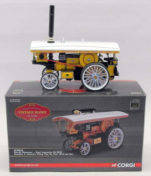 Corgi 1/50 Scale Model Steam Engine CC20510 Burrell Showmans Crowther & Johnson