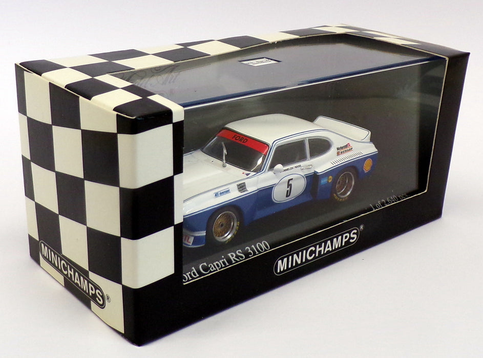 Minichamps 1/43 Scale 430 748005 - Ford Capri RS 3100 Zandvoort ETC '74