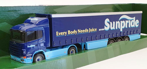 Corgi 1/64 Scale Diecast CC86603 - Scania Curtainside - Sunpride