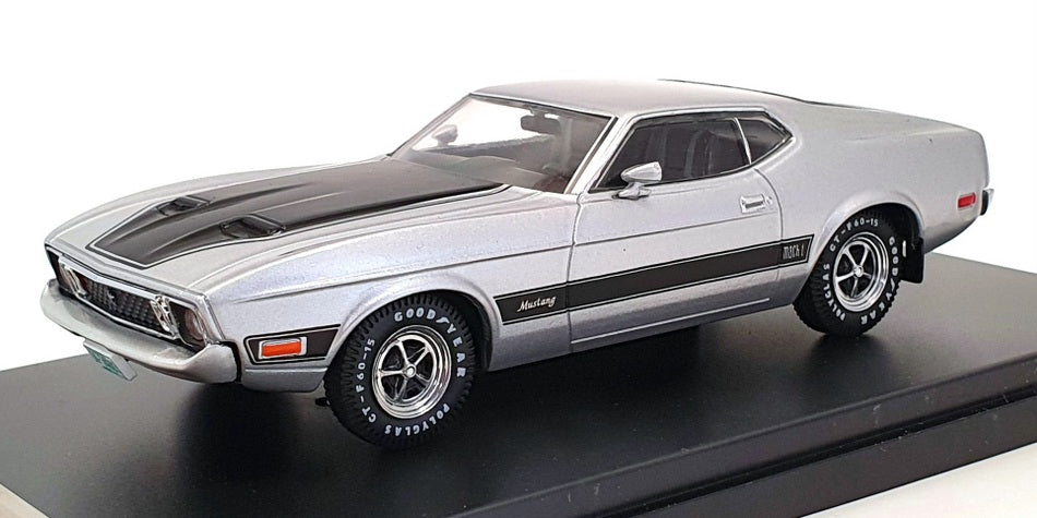 PremiumX 1/43 Scale PRD398J - 1973 Ford Mustang MACH 1 - Silver