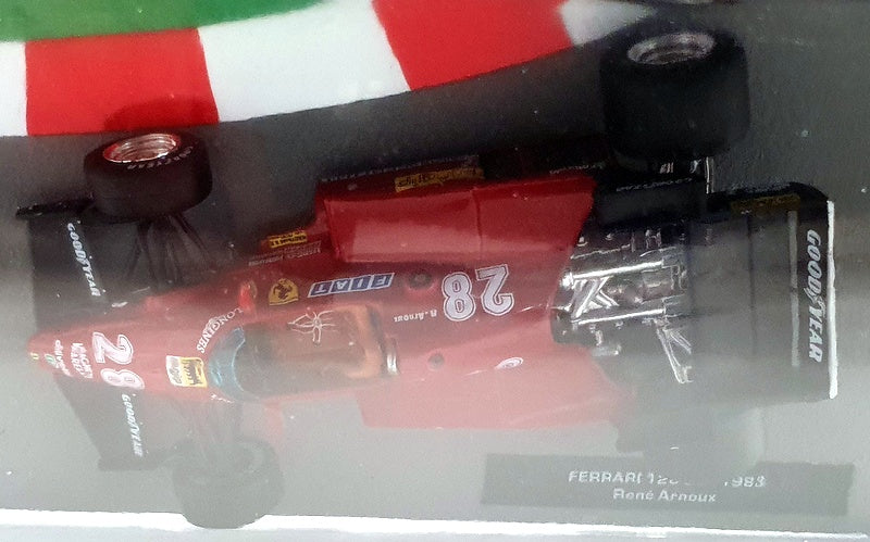 Altaya 1/43 Scale Model Car 1101IR13 - Ferrari 126 C3 1983 Rene Arnoux