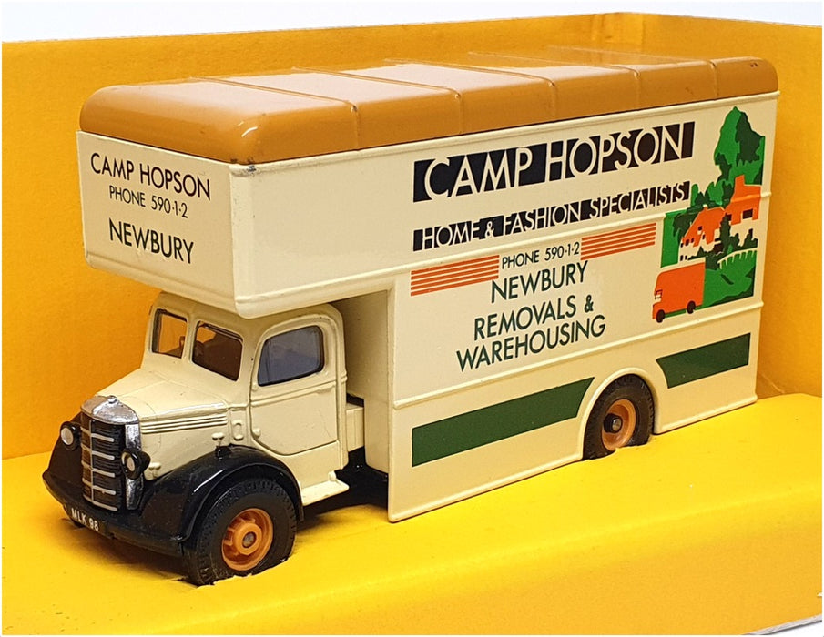 Corgi 1/50 Scale C953/7 - Bedford O Series Pantechnicon "Camp Hopson" - Cream