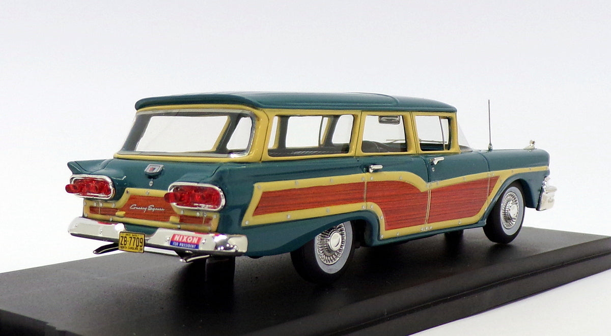 Goldvarg 1/43 Scale GC-014A - 1958 Ford Country Squire - Blue 1 Of 220