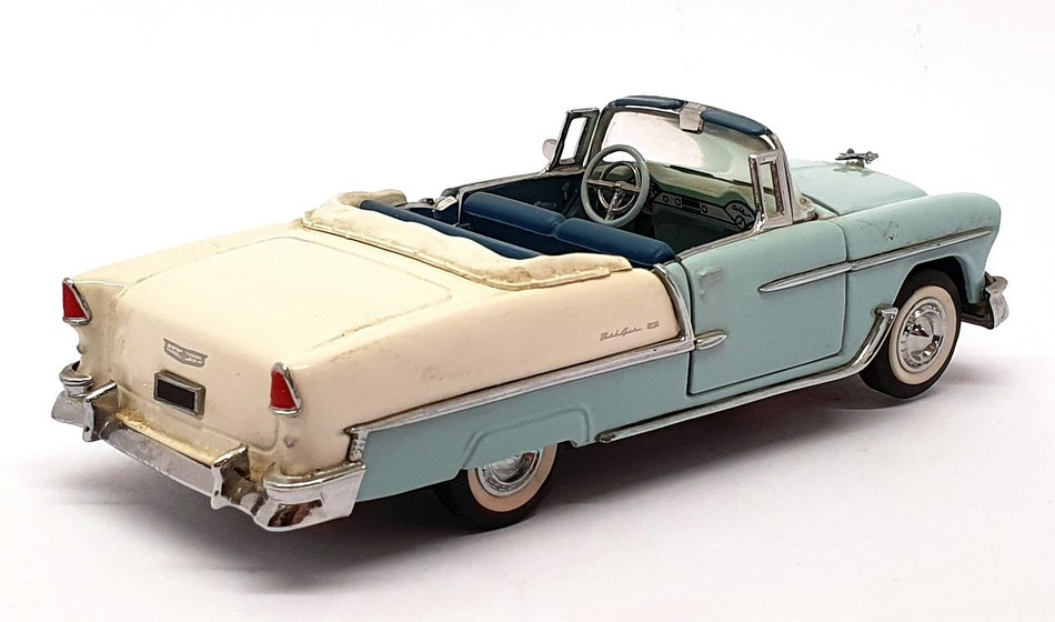 Franklin Mint 1/43 Scale 11321Z -1955 Chevrolet Bel Air - Blue/White