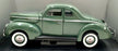 Eagle 1/18 Scale Diecast 3816 - 1940 Ford Deluxe Coupe - Olive Green