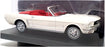 Hachette 1/24 Scale Diecast HT4822 - 1965 Ford Mustang Convertible - White