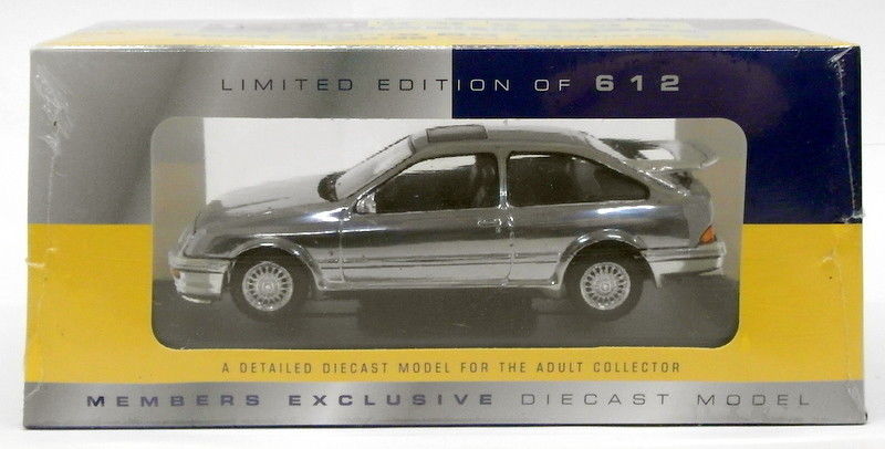 Vanguards 1/43 Scale VA11703 - Ford Sierra RS Cosworth.- Members Model - Silver