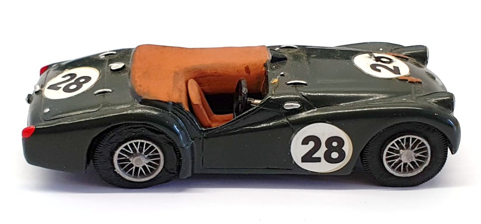 John Day 1/43 Scale Built Kit T026G - Triumph TR2 - #28 Le Mans 1955