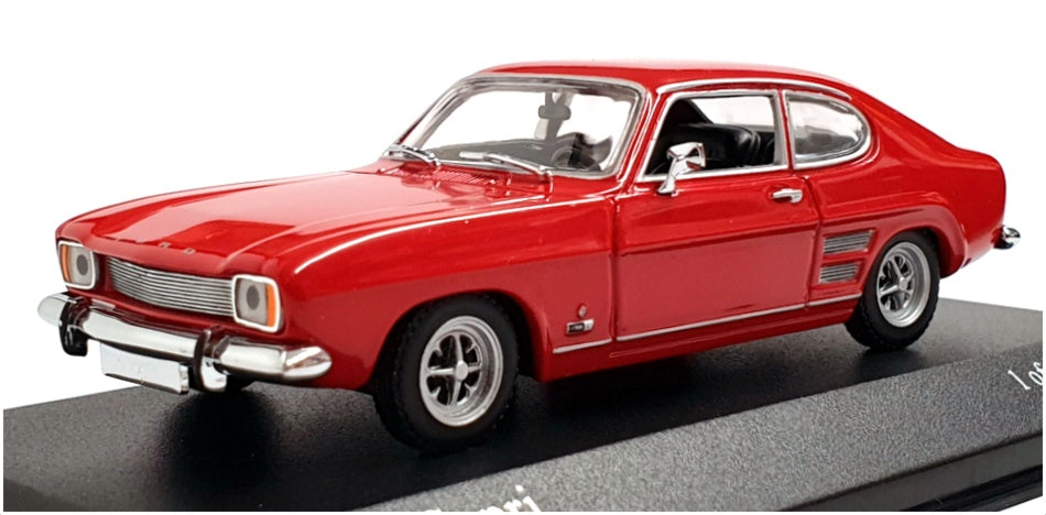 Minichamps 1/43 Scale Diecast 430 085506 - 1969 Ford Capri - Red